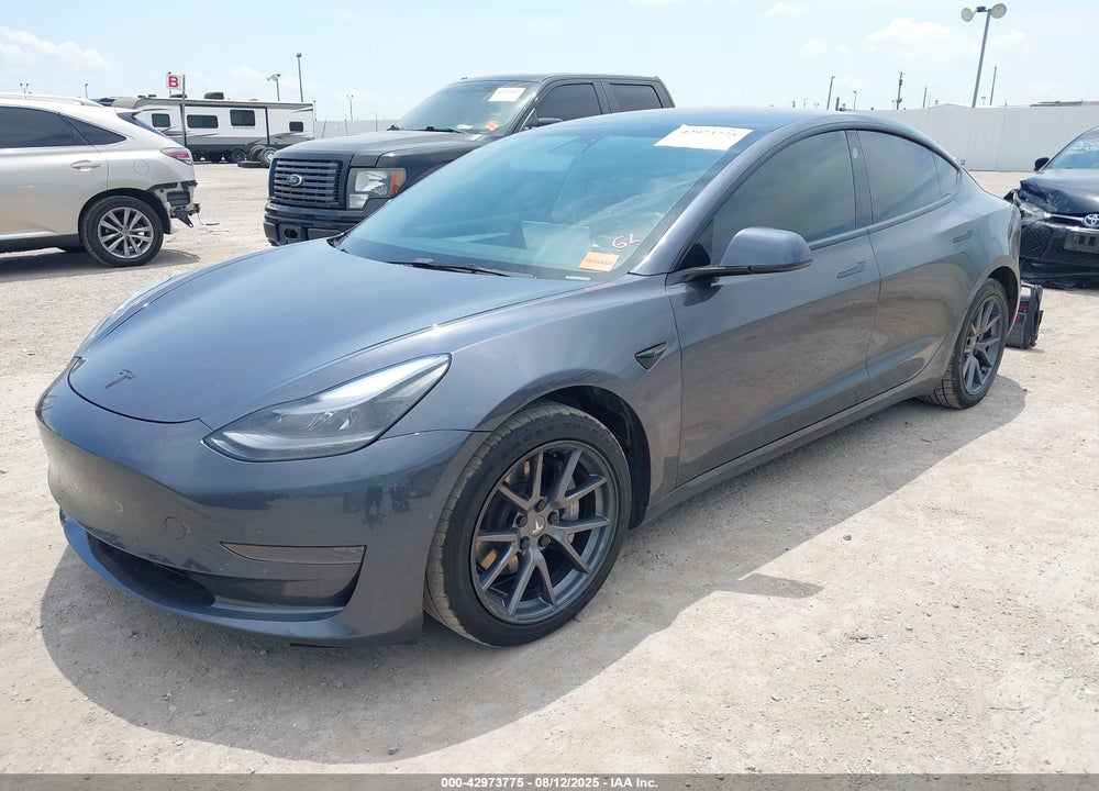 2022 TESLA MODEL 3 REAR-WHEEL DRIVE VIN: 5YJ3E1EA2NF184761