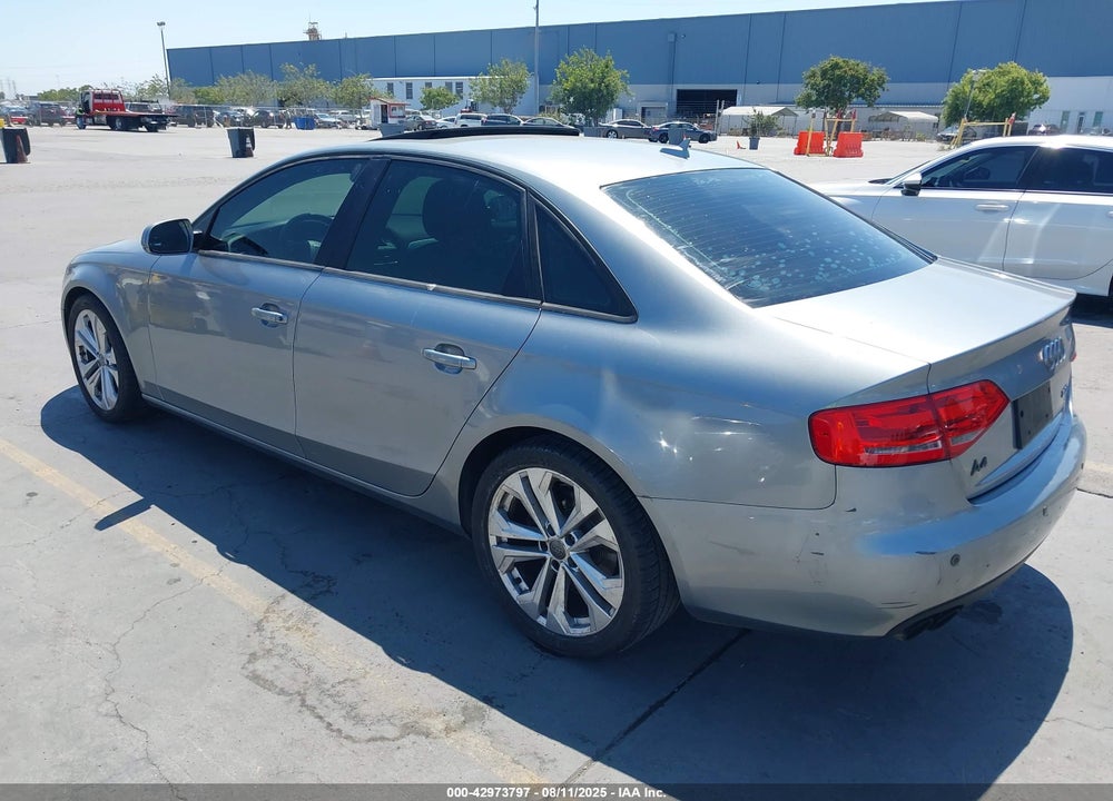 2011 AUDI A4 2.0T PREMIUM VIN: WAUAFAFL1BN053609