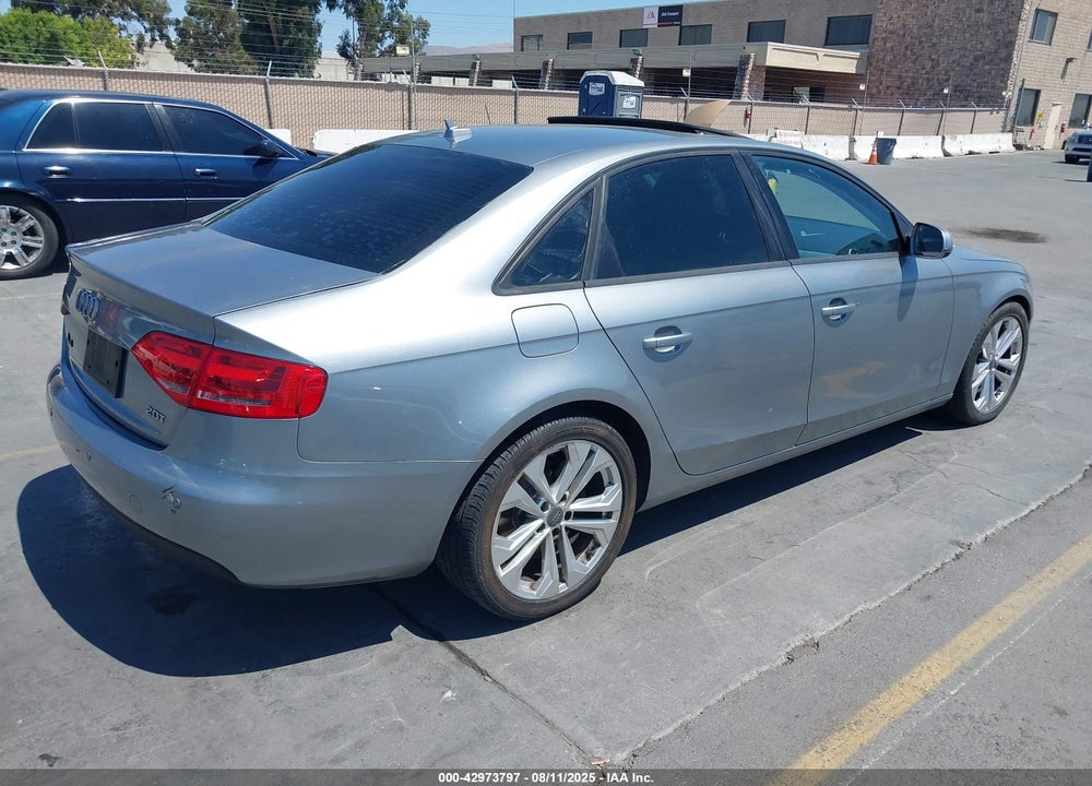 2011 AUDI A4 2.0T PREMIUM VIN: WAUAFAFL1BN053609