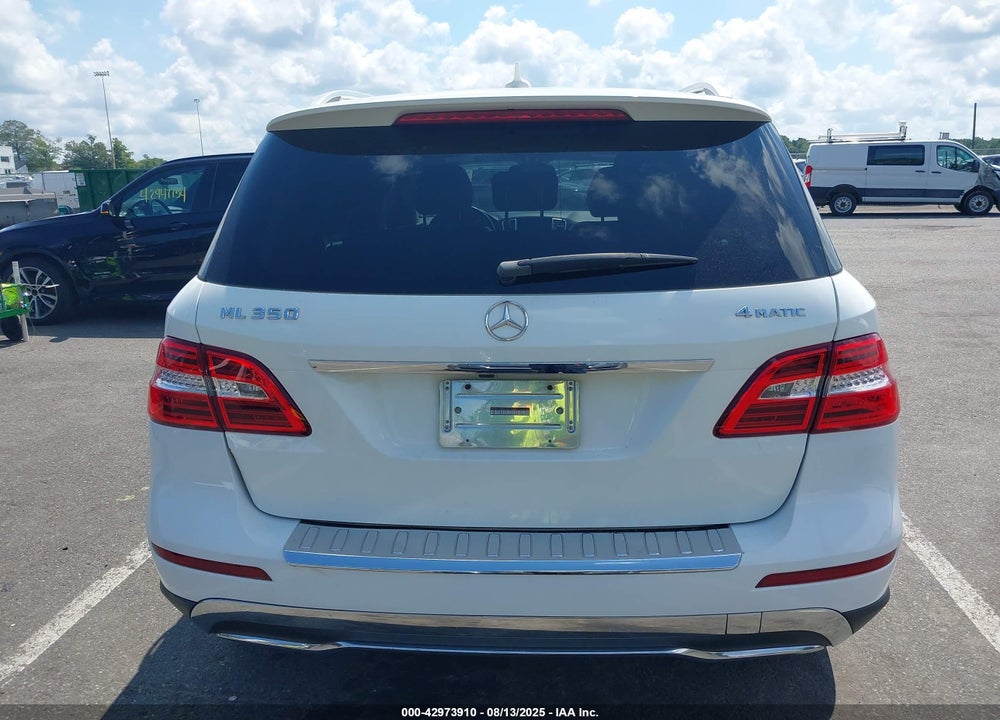 2014 MERCEDES-BENZ ML-CLASS VIN: 4JGDA5HB5EA337620