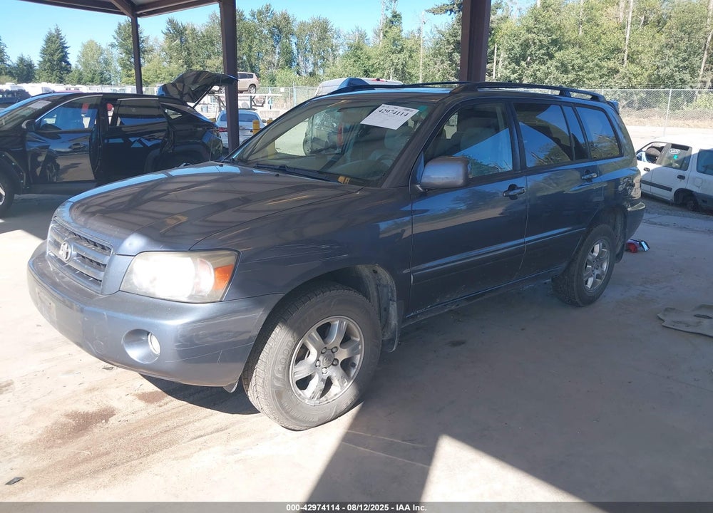 2007 TOYOTA HIGHLANDER V6 VIN: JTEEP21A970203771