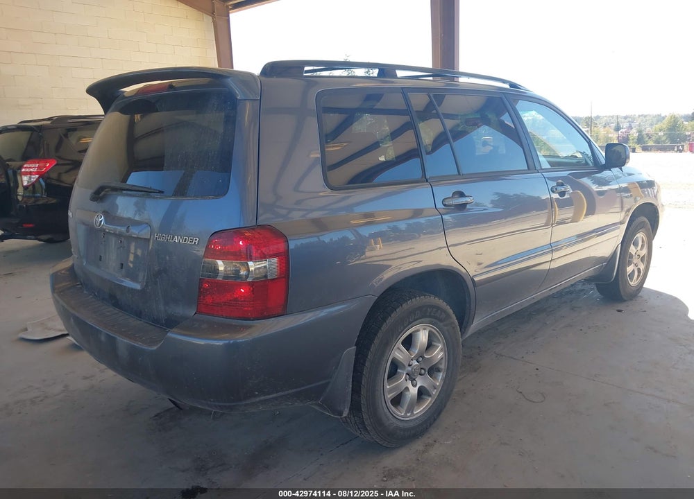 2007 TOYOTA HIGHLANDER V6 VIN: JTEEP21A970203771
