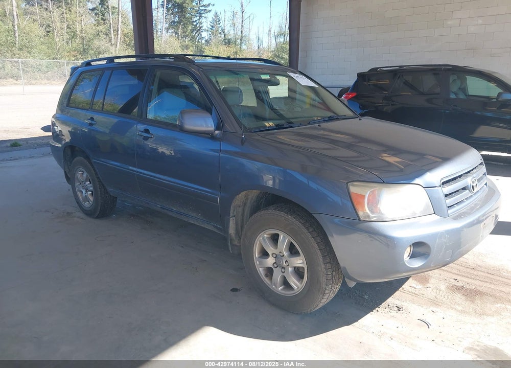 2007 TOYOTA HIGHLANDER V6 VIN: JTEEP21A970203771