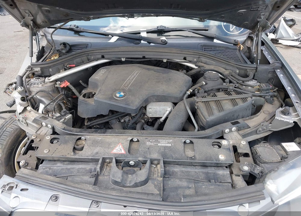 2013 BMW X3 XDRIVE28I VIN: 5UXWX9C56D0A27633