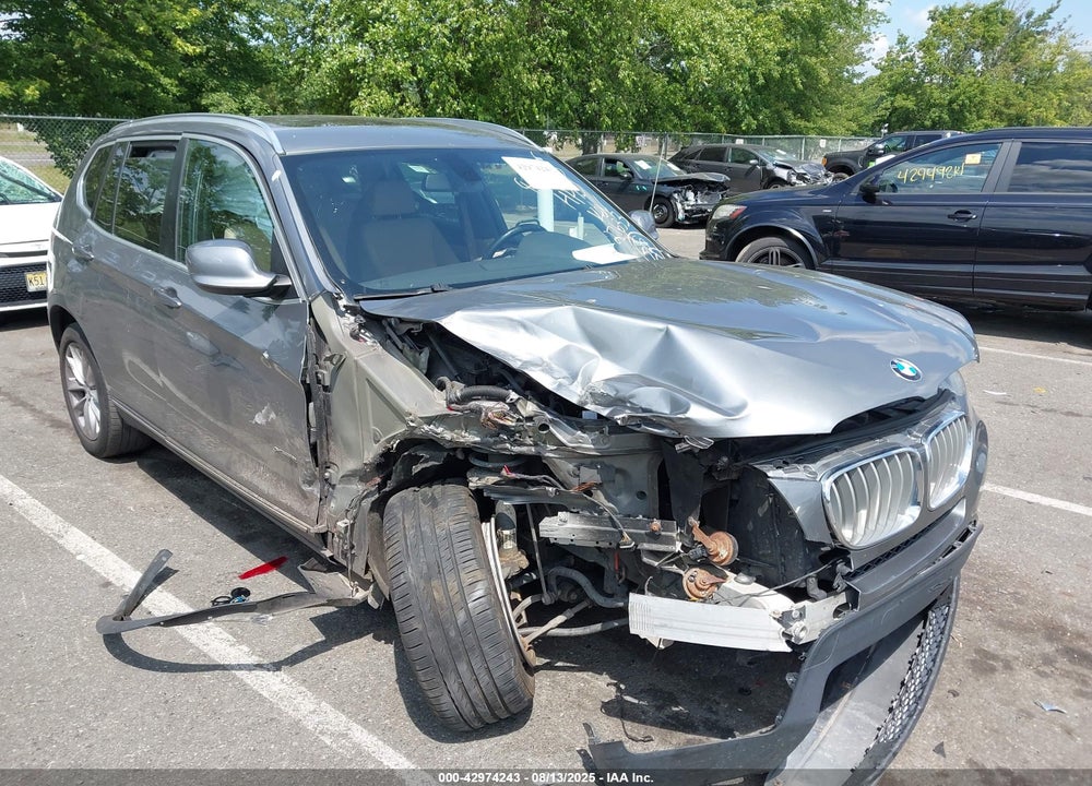 2013 BMW X3 XDRIVE28I VIN: 5UXWX9C56D0A27633