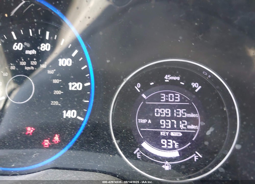 2018 HONDA HR-V EX VIN: 3CZRU6H51JG715231