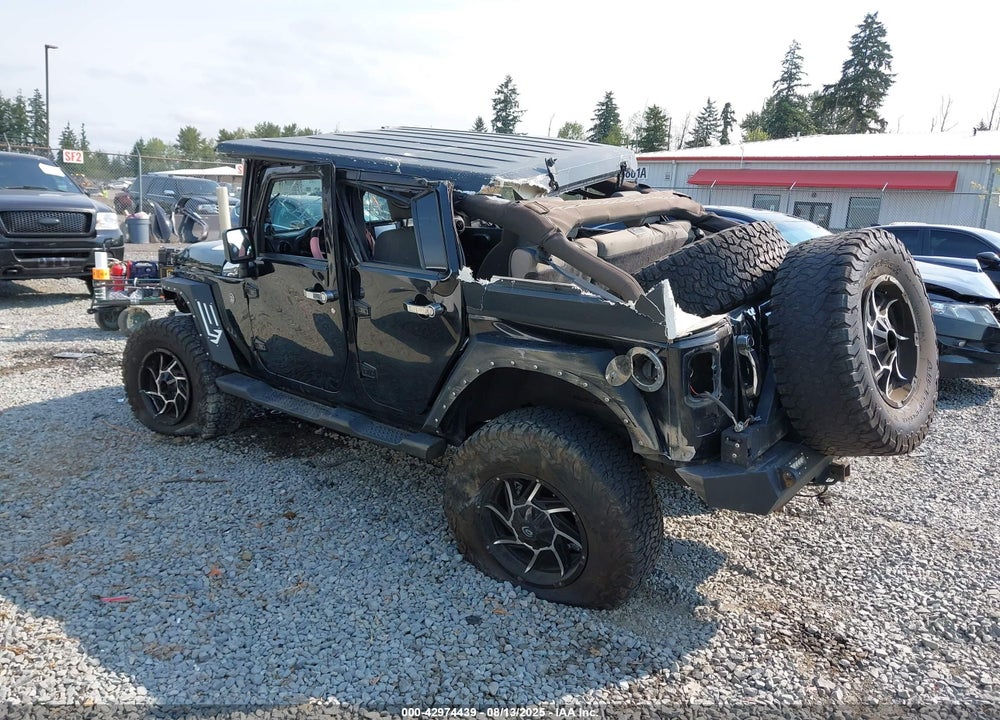2008 JEEP WRANGLER UNLIMITED X VIN: 1J4GA39158L518831