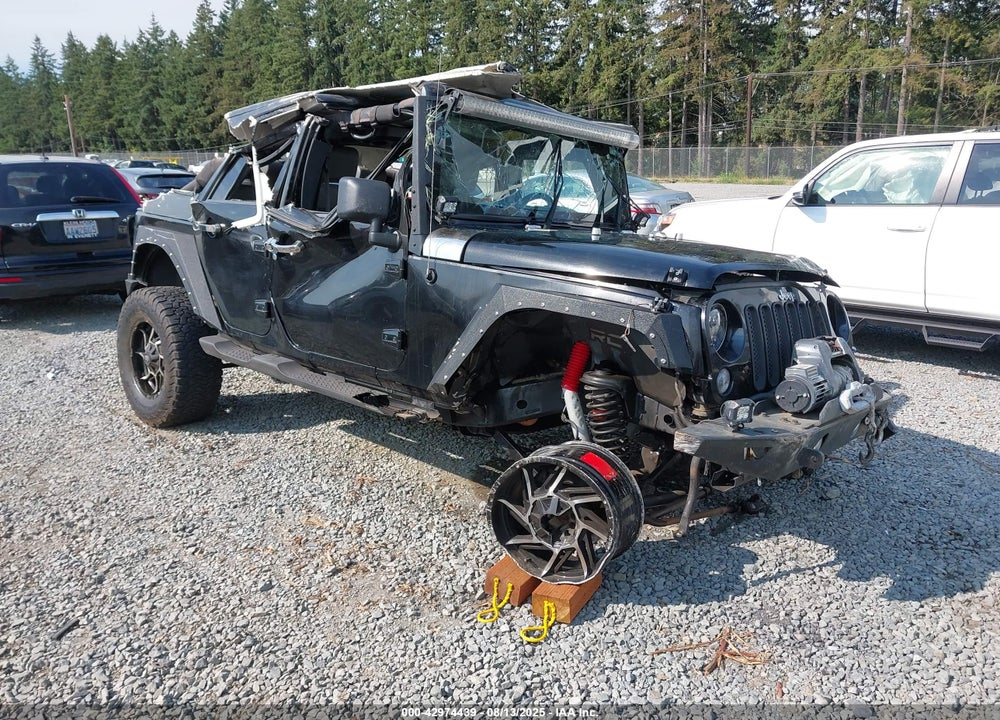 2008 JEEP WRANGLER UNLIMITED X VIN: 1J4GA39158L518831