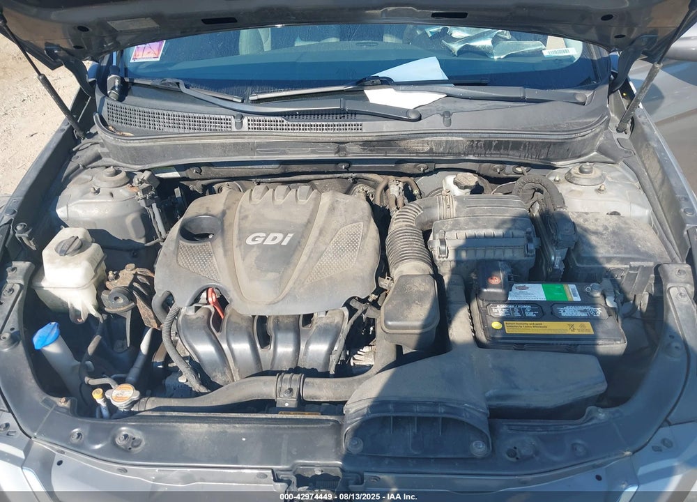 2013 HYUNDAI SONATA VIN: 5NPEB4AC6DH524035