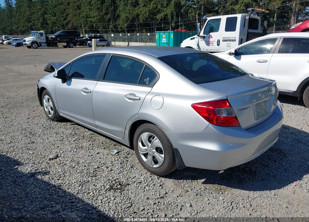 2012 HONDA CIVIC VIN: 19XFB2F56CE330708