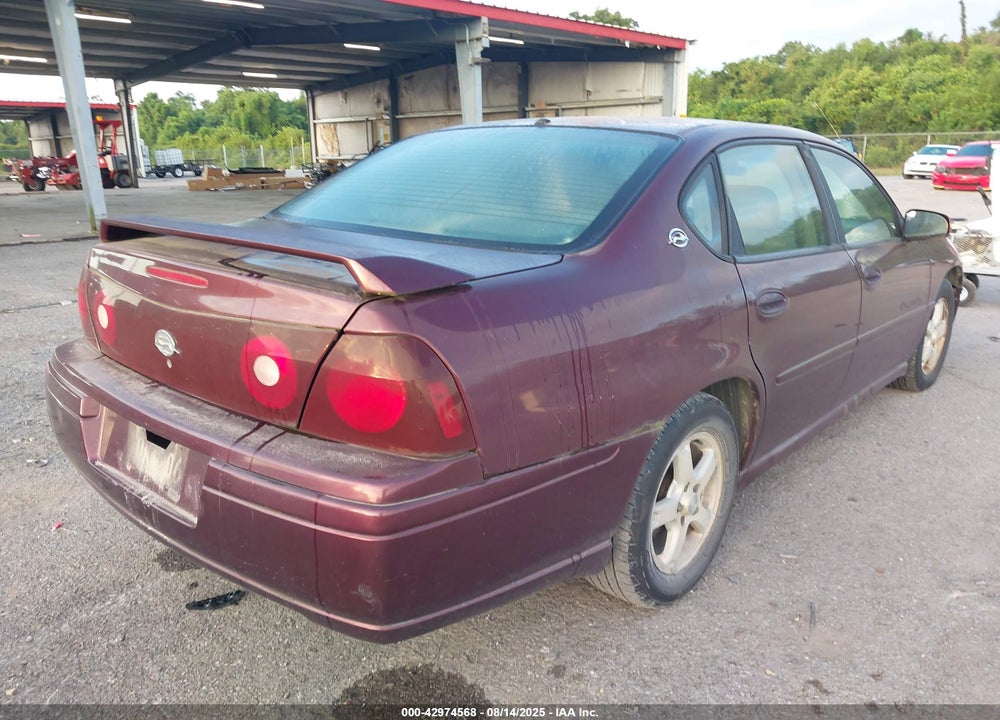 2004 CHEVROLET IMPALA LS VIN: 2G1WH52K149144711