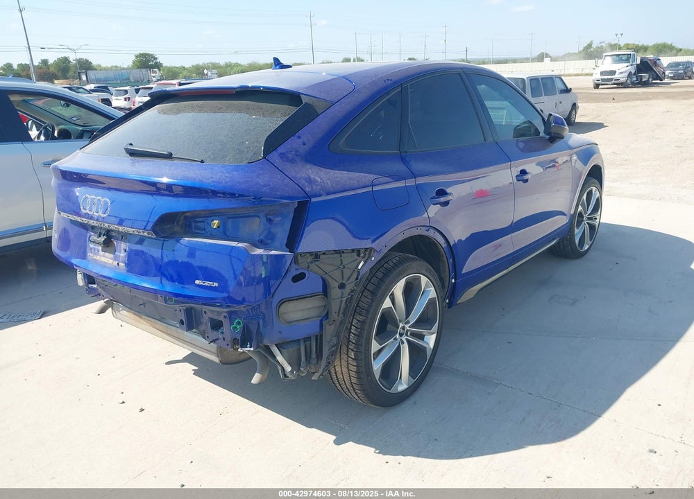 2023 AUDI Q5 SPORTBACK PREMIUM PLUS 45 TFSI S LINE QUATTRO S TRONIC VIN: WA15AAFY6P2069922