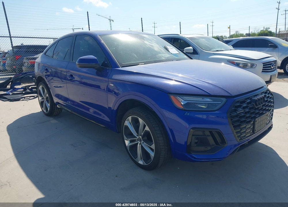 2023 AUDI Q5 SPORTBACK PREMIUM PLUS 45 TFSI S LINE QUATTRO S TRONIC VIN: WA15AAFY6P2069922