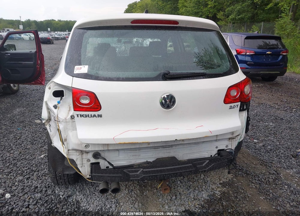 2009 VOLKSWAGEN TIGUAN VIN: WVGAV75NX9W003996