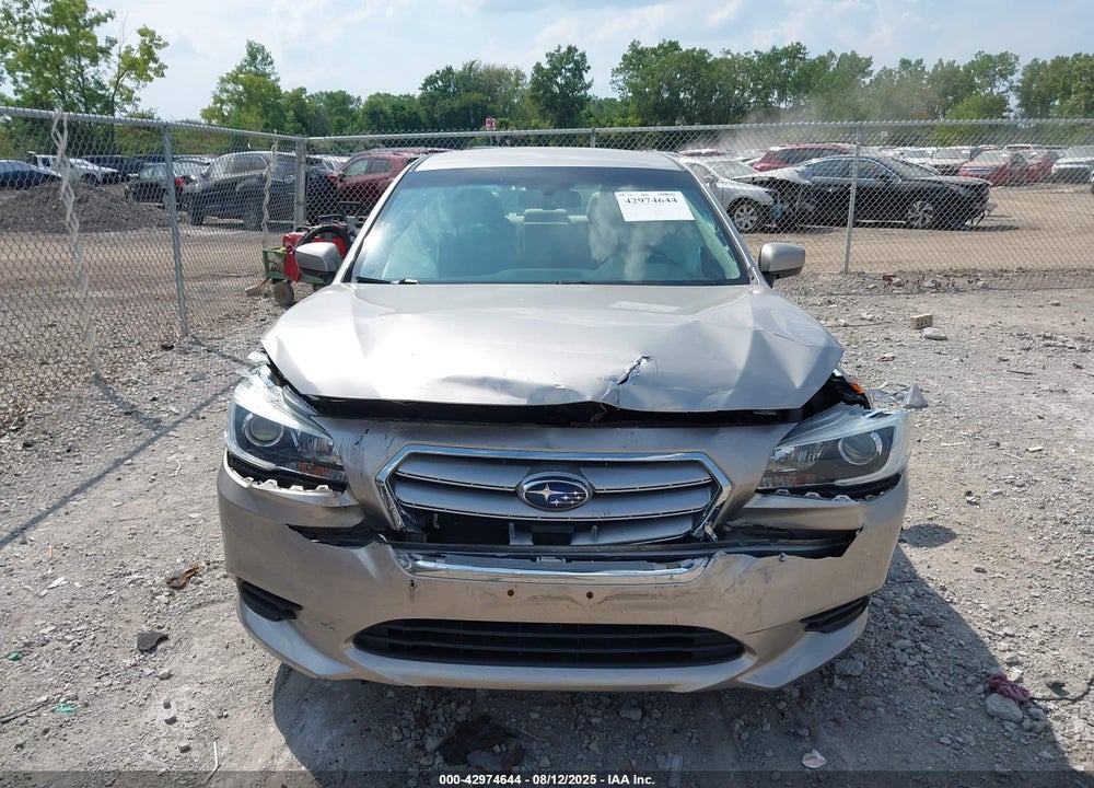 2015 SUBARU LEGACY VIN: 4S3BNBC6XF3005171