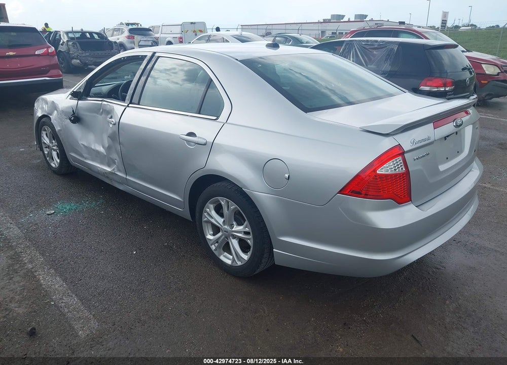 2012 FORD FUSION VIN: 3FAHP0HA8CR448136
