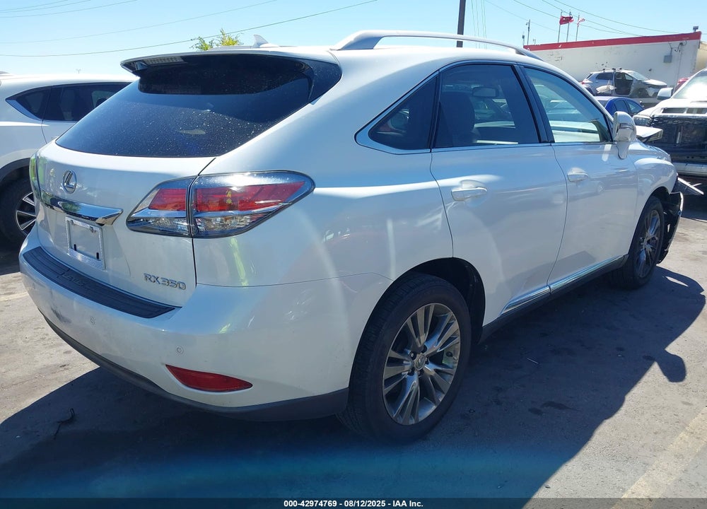 2013 LEXUS RX 350 VIN: JTJBK1BA5D2034537