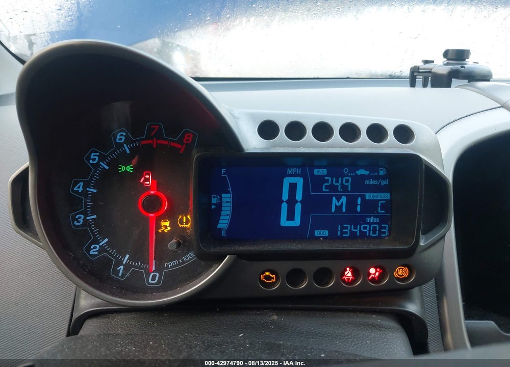 2013 CHEVROLET SONIC VIN: 1G1JC5SB0D4176920