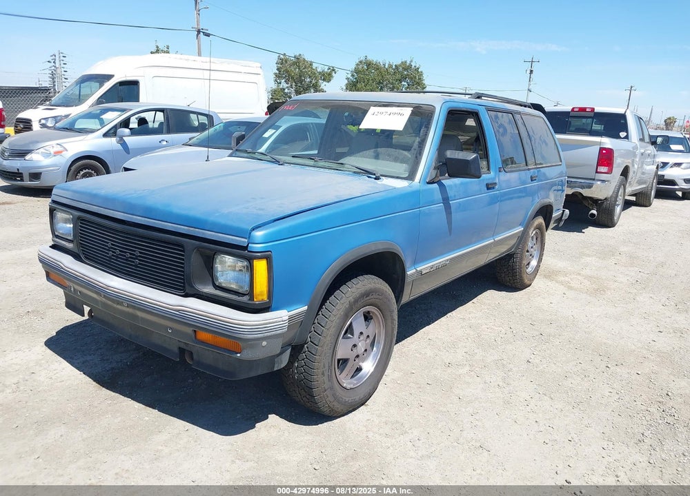 1992 GMC S15 JIMMY VIN: 1GKDT13Z6N2513570