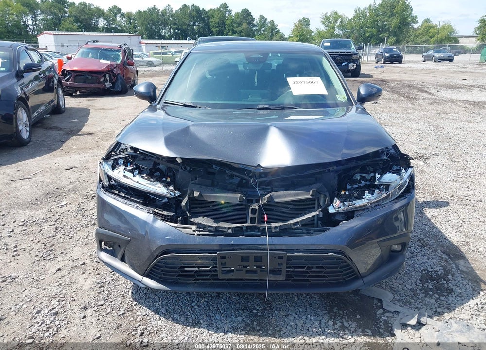 2022 HONDA CIVIC VIN: 2HGFE1F91NH308354