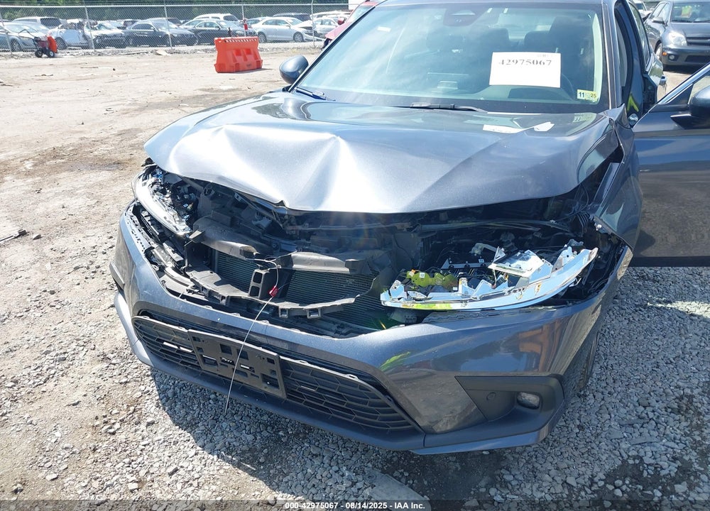 2022 HONDA CIVIC VIN: 2HGFE1F91NH308354