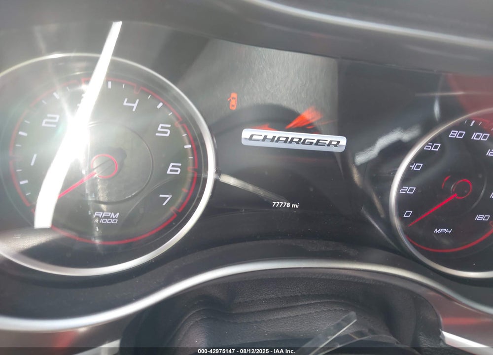 2019 DODGE CHARGER VIN: 2C3CDXGJ6KH667814