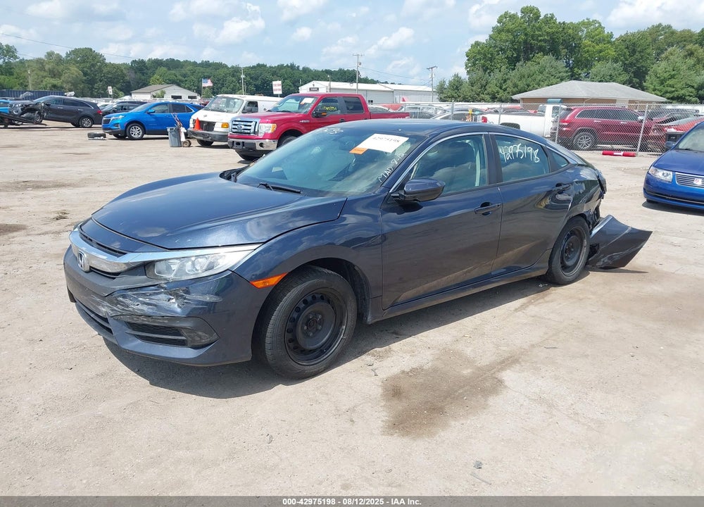 2016 HONDA CIVIC VIN: 19XFC2F55GE017927