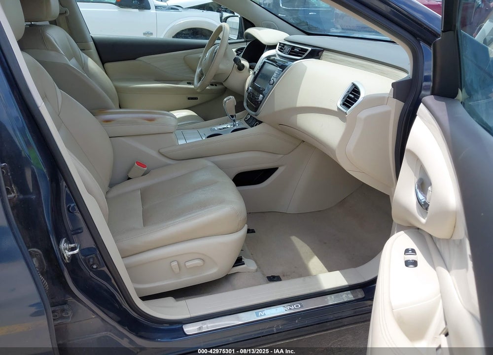 2015 NISSAN MURANO SL VIN: 5N1AZ2MH2FN220883