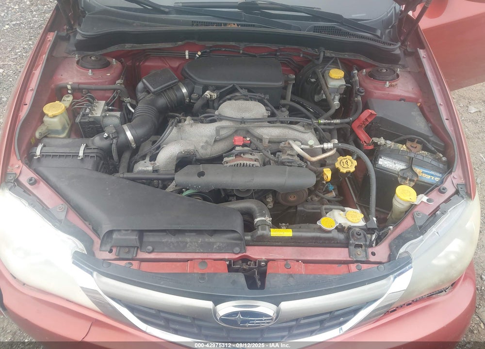 2009 SUBARU IMPREZA VIN: JF1GH61639H823054
