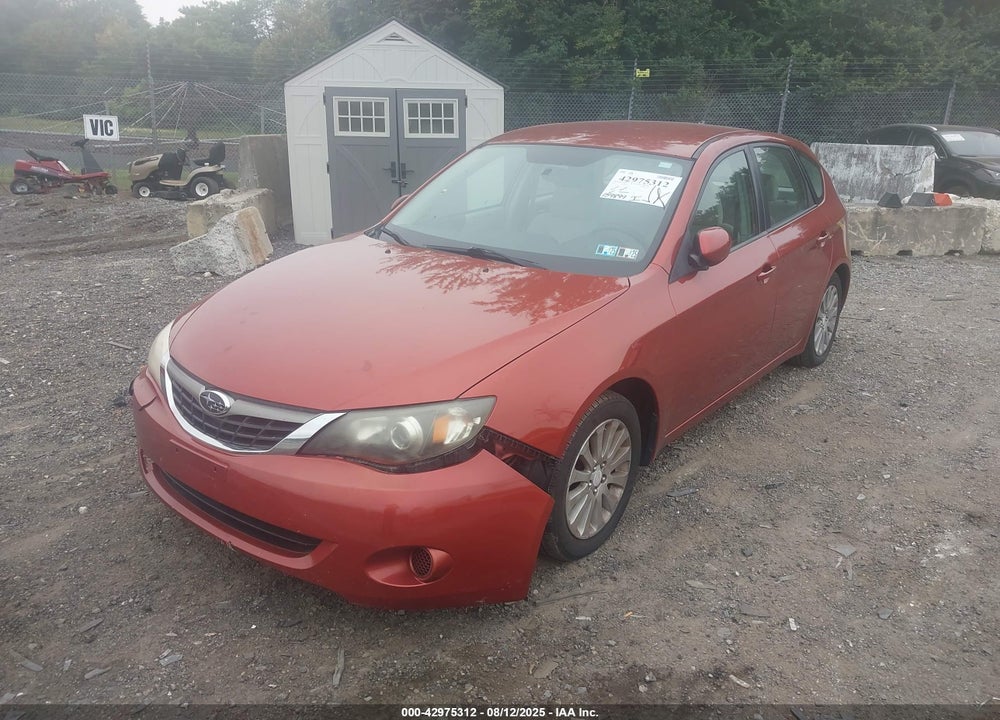 2009 SUBARU IMPREZA VIN: JF1GH61639H823054