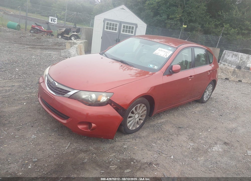 2009 SUBARU IMPREZA VIN: JF1GH61639H823054