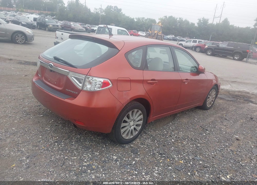 2009 SUBARU IMPREZA VIN: JF1GH61639H823054