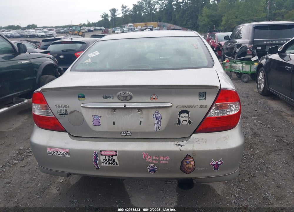 2004 TOYOTA CAMRY XLE VIN: 4T1BE30K54U278450