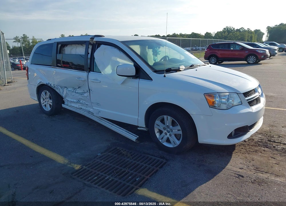 2019 DODGE GRAND CARAVAN SXT VIN: 2C4RDGCG7KR775000