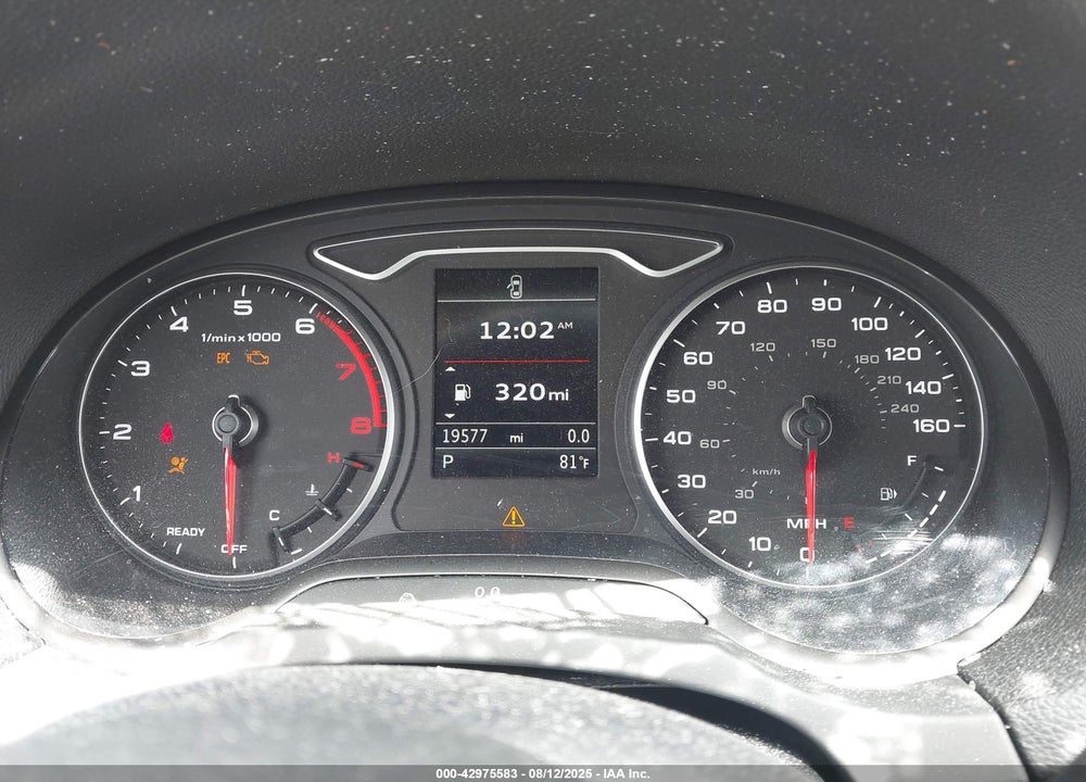 2020 AUDI A3 VIN: WAUAUGFF3LA101025