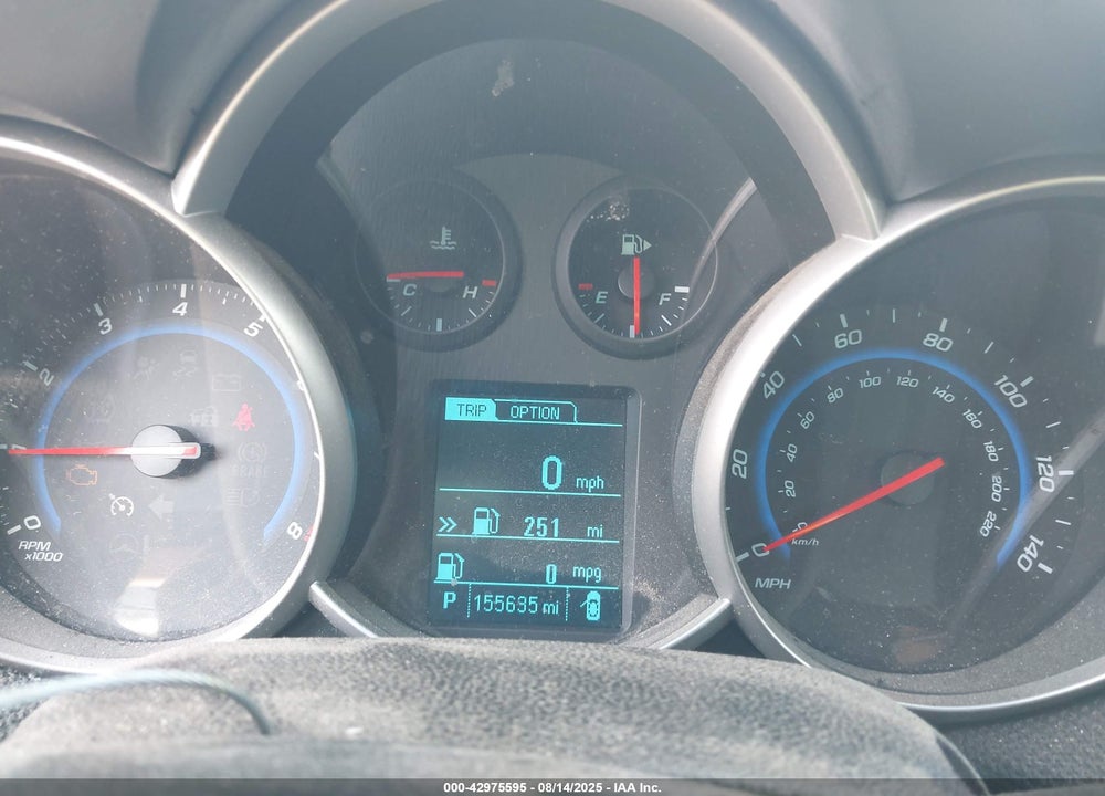 2015 CHEVROLET CRUZE VIN: 1G1PC5SB2F7272382