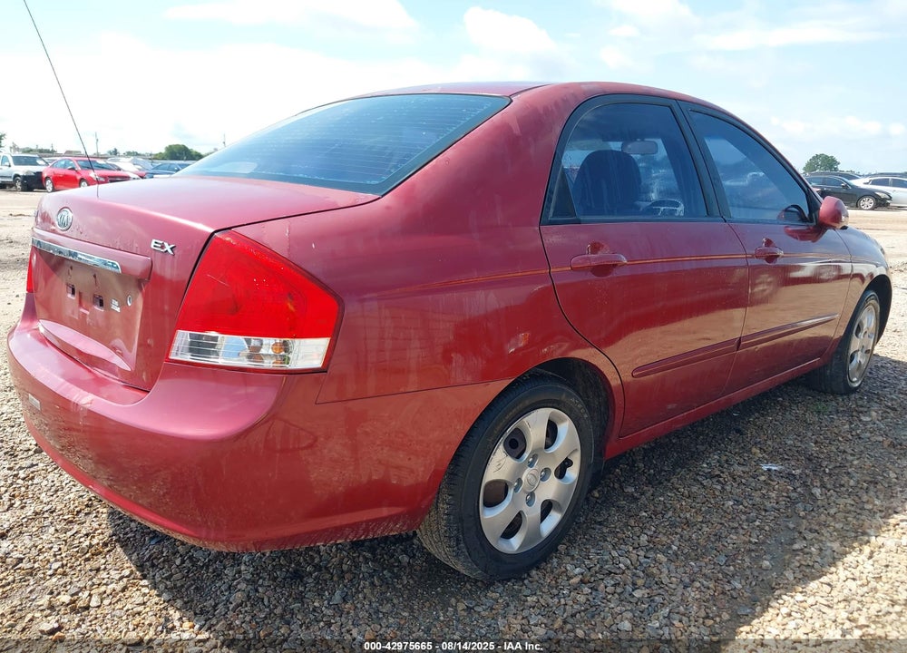 2009 KIA SPECTRA VIN: KNAFE221195591143