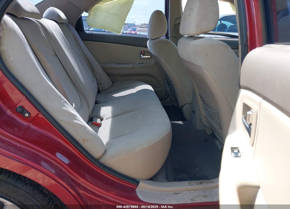2009 KIA SPECTRA VIN: KNAFE221195591143