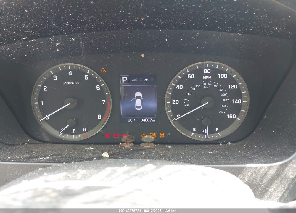 2017 HYUNDAI SONATA VIN: 5NPE24AF8HH539961