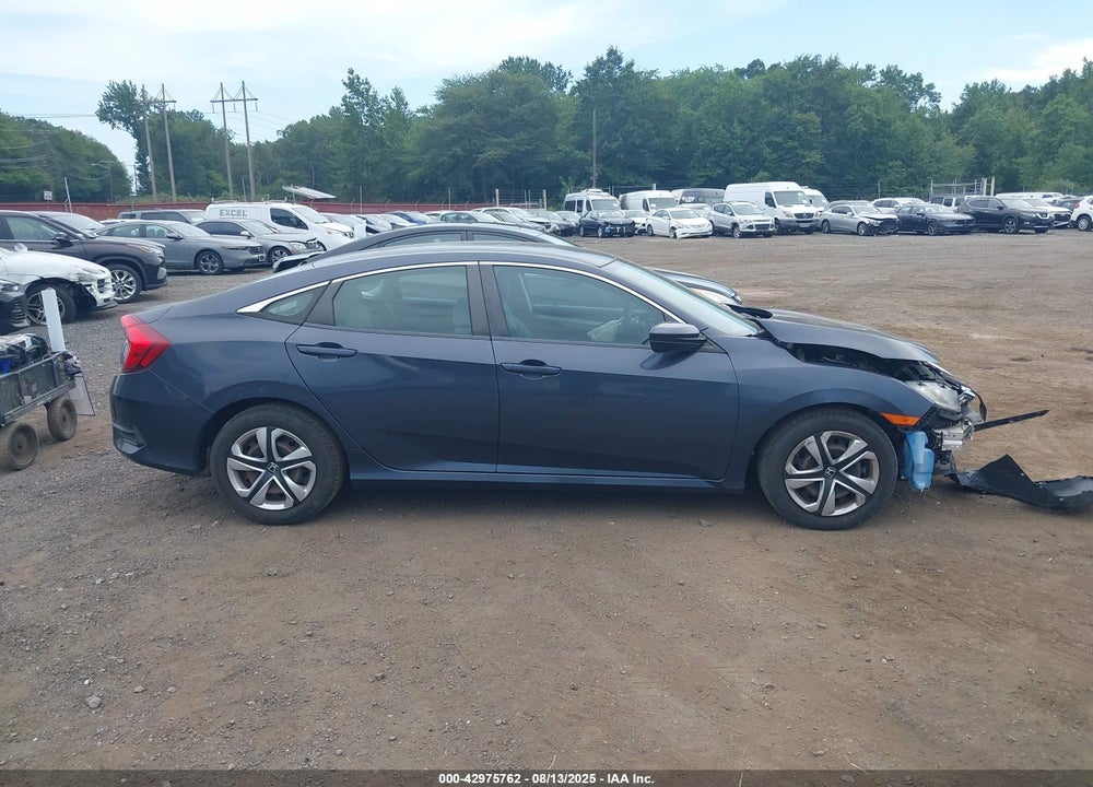 2017 HONDA CIVIC VIN: 2HGFC2F5XHH509537