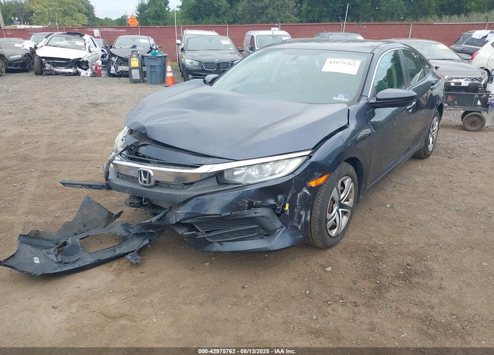 2017 HONDA CIVIC VIN: 2HGFC2F5XHH509537