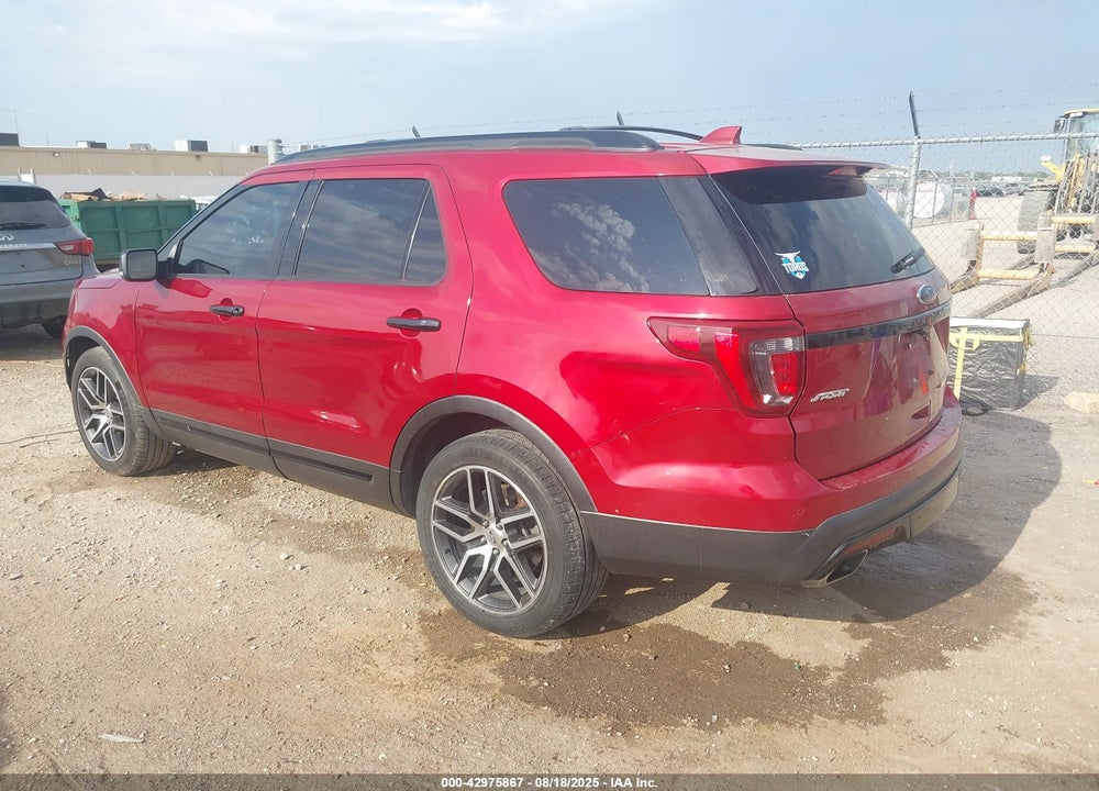 2016 FORD EXPLORER SPORT VIN: 1FM5K8GT6GGC59118
