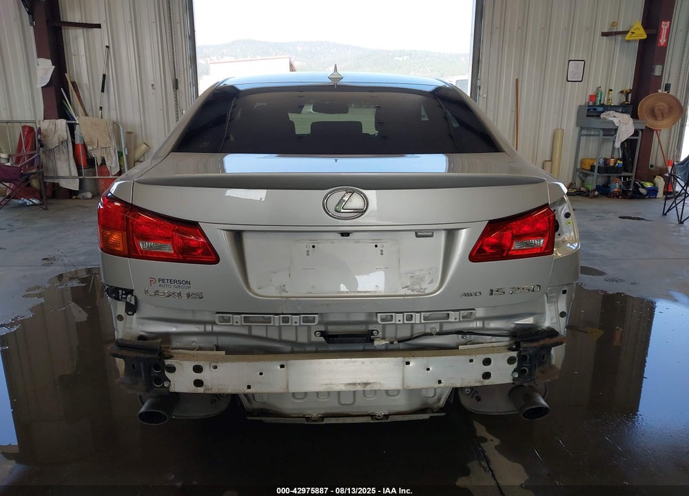 2008 LEXUS IS 250 VIN: JTHCK262482022044
