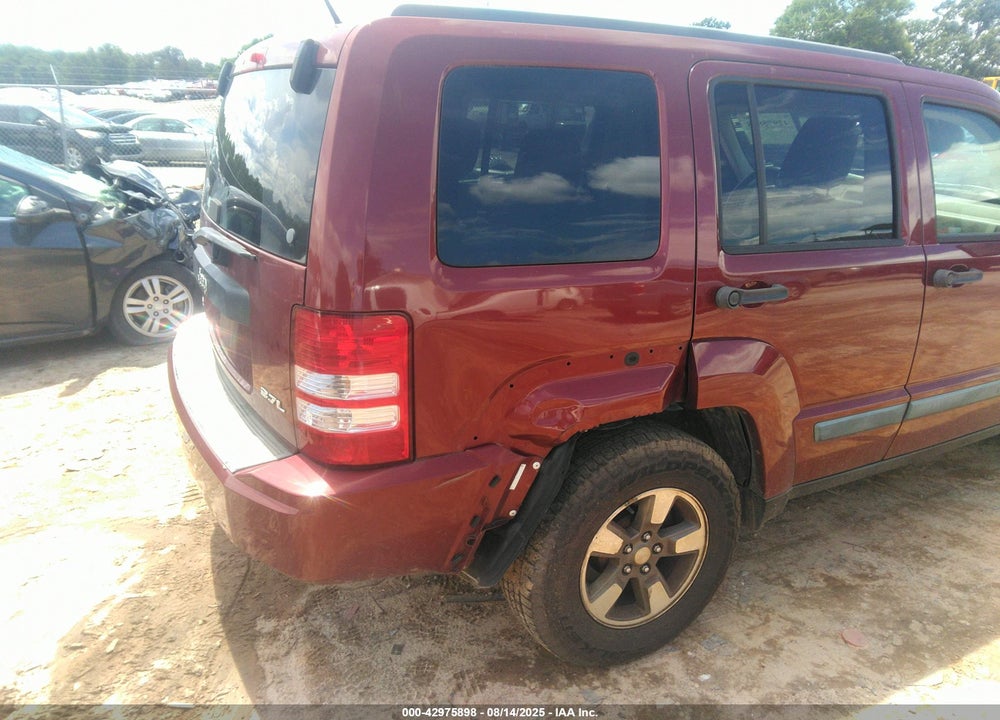 2008 JEEP LIBERTY SPORT VIN: 1J8GN28K98W247696
