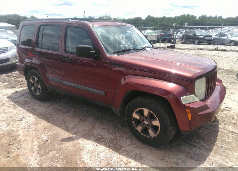 2008 JEEP LIBERTY SPORT VIN: 1J8GN28K98W247696