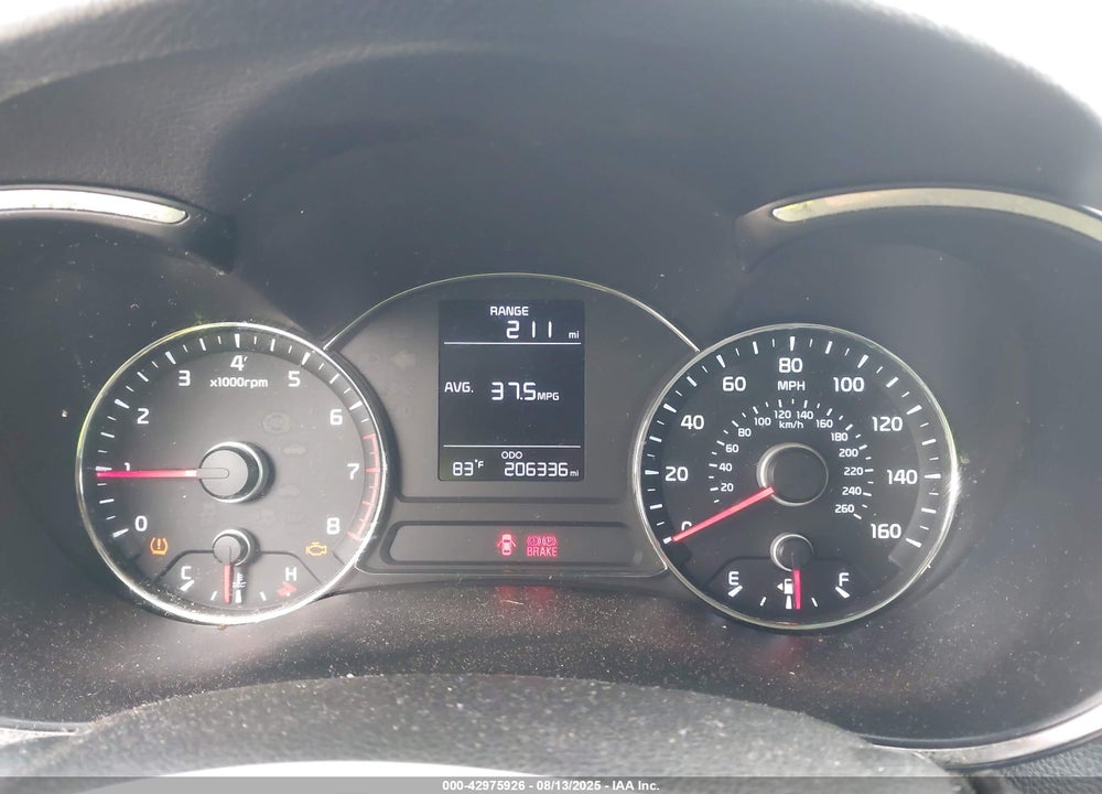 2017 KIA FORTE LX VIN: 3KPFK4A73HE069341