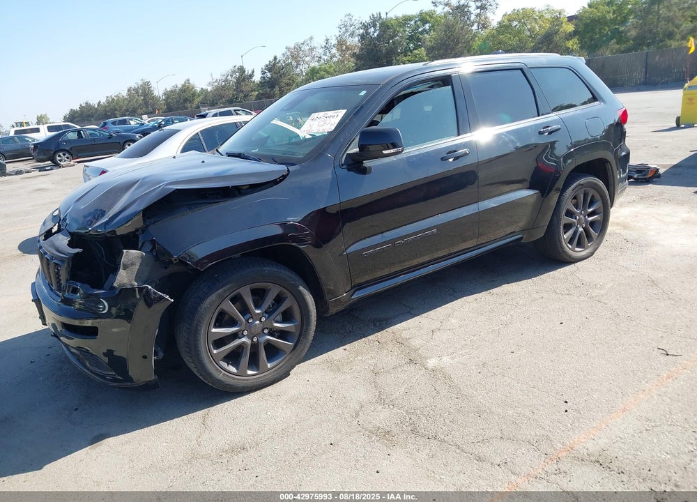 2019 JEEP GRAND CHEROKEE HIGH ALTITUDE 4X2 VIN: 1C4RJECG1KC597722
