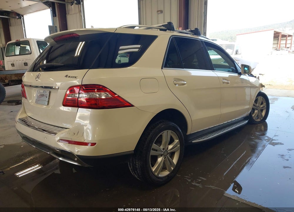 2014 MERCEDES-BENZ ML-CLASS VIN: 4JGDA5HB9EA274974