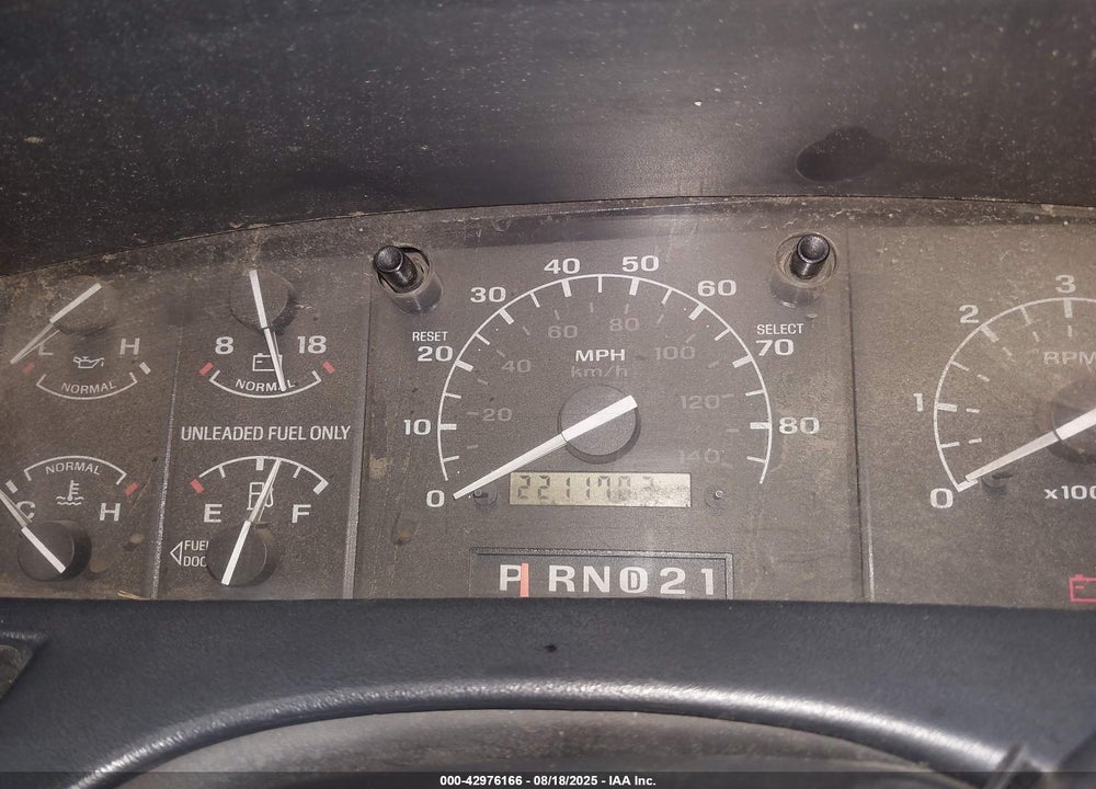 1996 FORD F250 VIN: 1FTHX26G8TEB48502