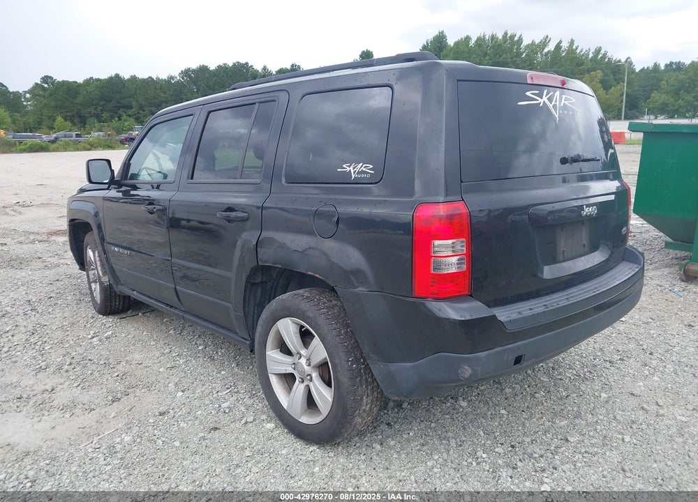 2011 JEEP PATRIOT VIN: 1J4NT1GA4BD107625
